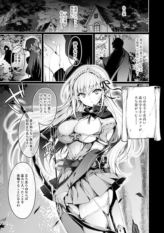 エルフに淫紋を付ける本 LEVEL:1（にのこや）エロ同人1