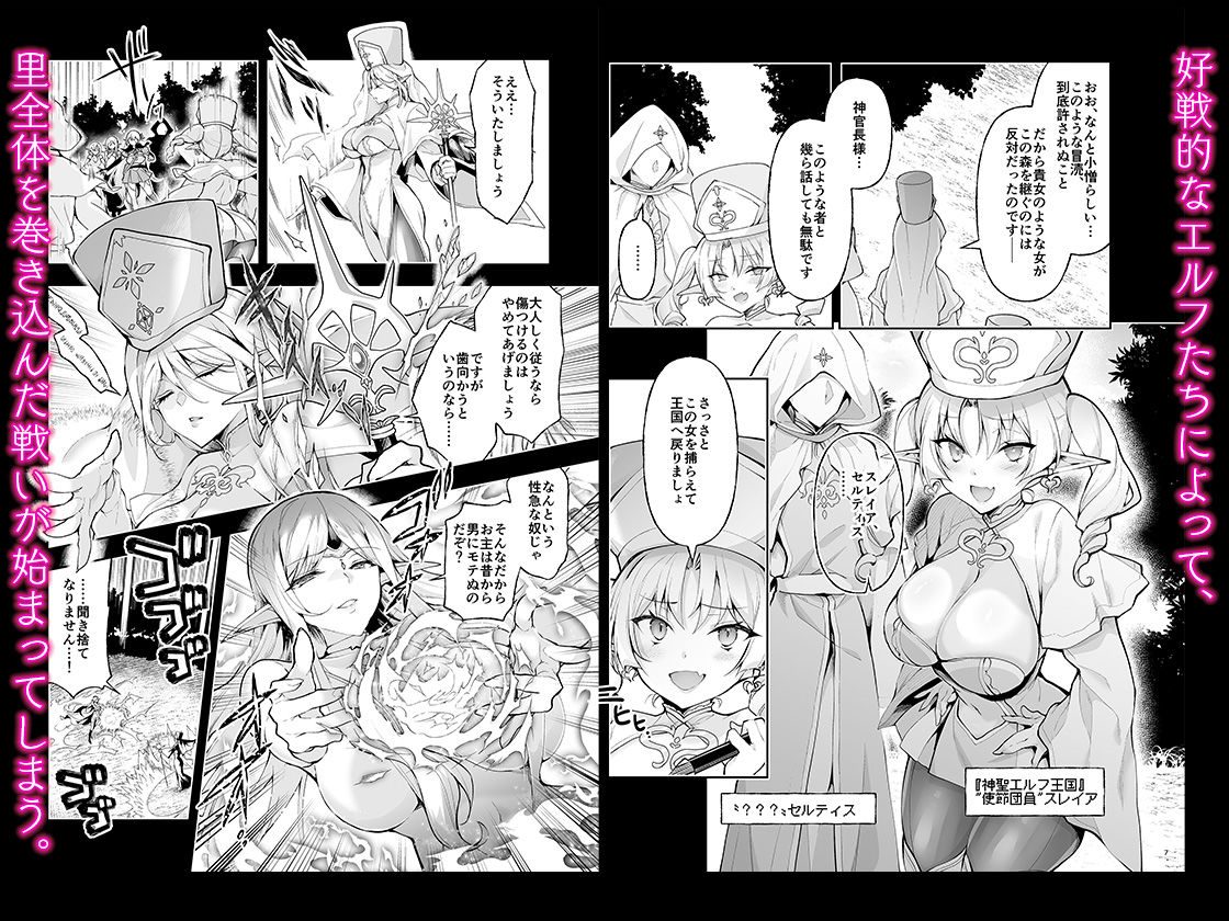 エルフに淫紋を付ける本 LEVEL:9（にのこや）エロ同人2